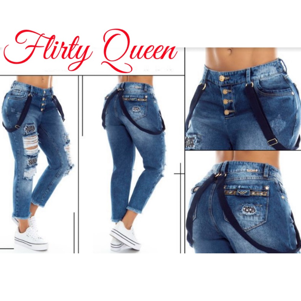 Push up butt lifting Colombian Jeans levanta cola.